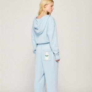 Dairy boy Light Blue Hoodie and Sweatpants Set size small